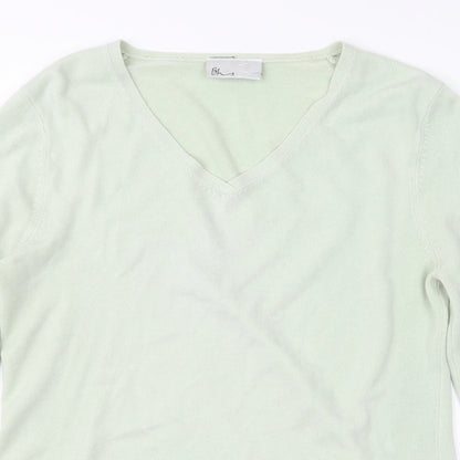 BHS Womens Green  Knit Pullover Jumper Size 12