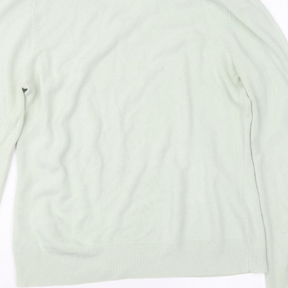 BHS Womens Green  Knit Pullover Jumper Size 12