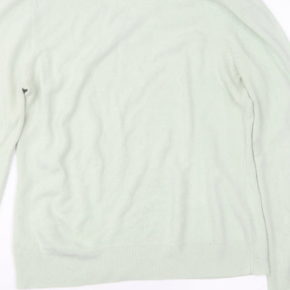 BHS Womens Green  Knit Pullover Jumper Size 12