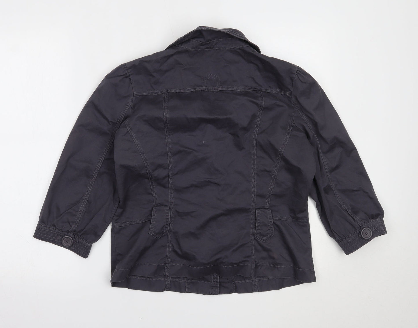 Red Herring Womens Grey   Jacket Blazer Size 14