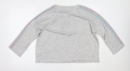 Womens UK Size 14 TU Grey Basic Blouse