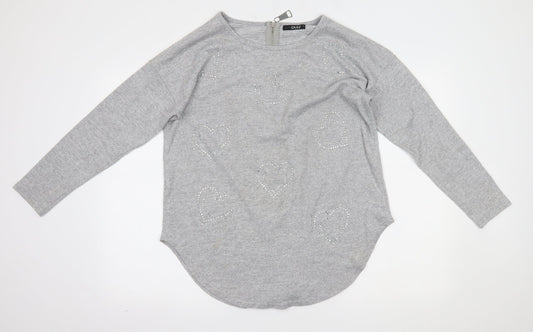 Quiz Womens Grey   Basic Blouse Size M