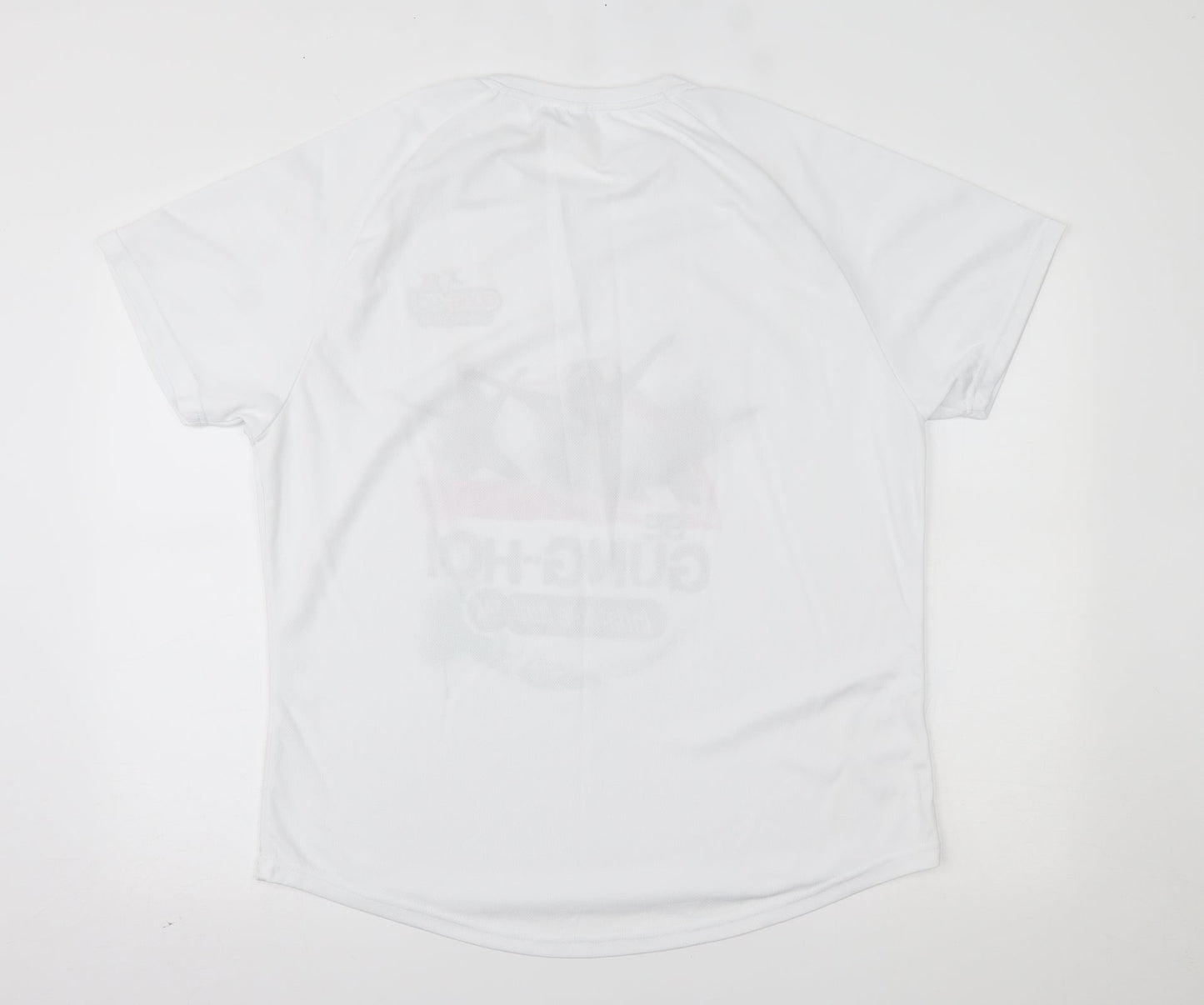 Mens UK Size 2XL Preworn White  T-Shirt