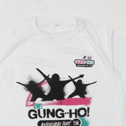 Mens UK Size 2XL Preworn White  T-Shirt