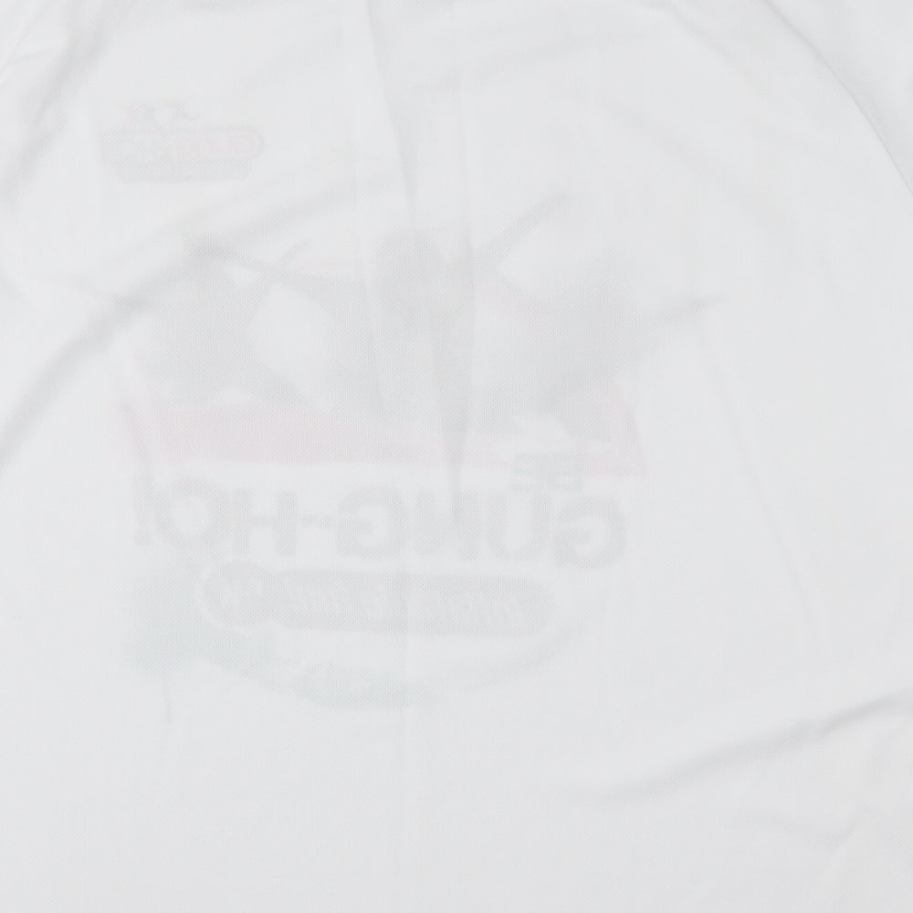 Mens UK Size 2XL Preworn White  T-Shirt