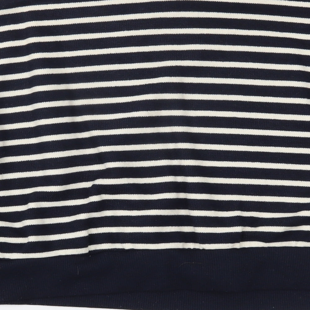 Primark Womens Blue Striped  Pullover Jumper Size S