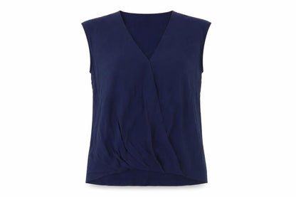 Womens UK Size 12 Warehouse Blue Basic Tank