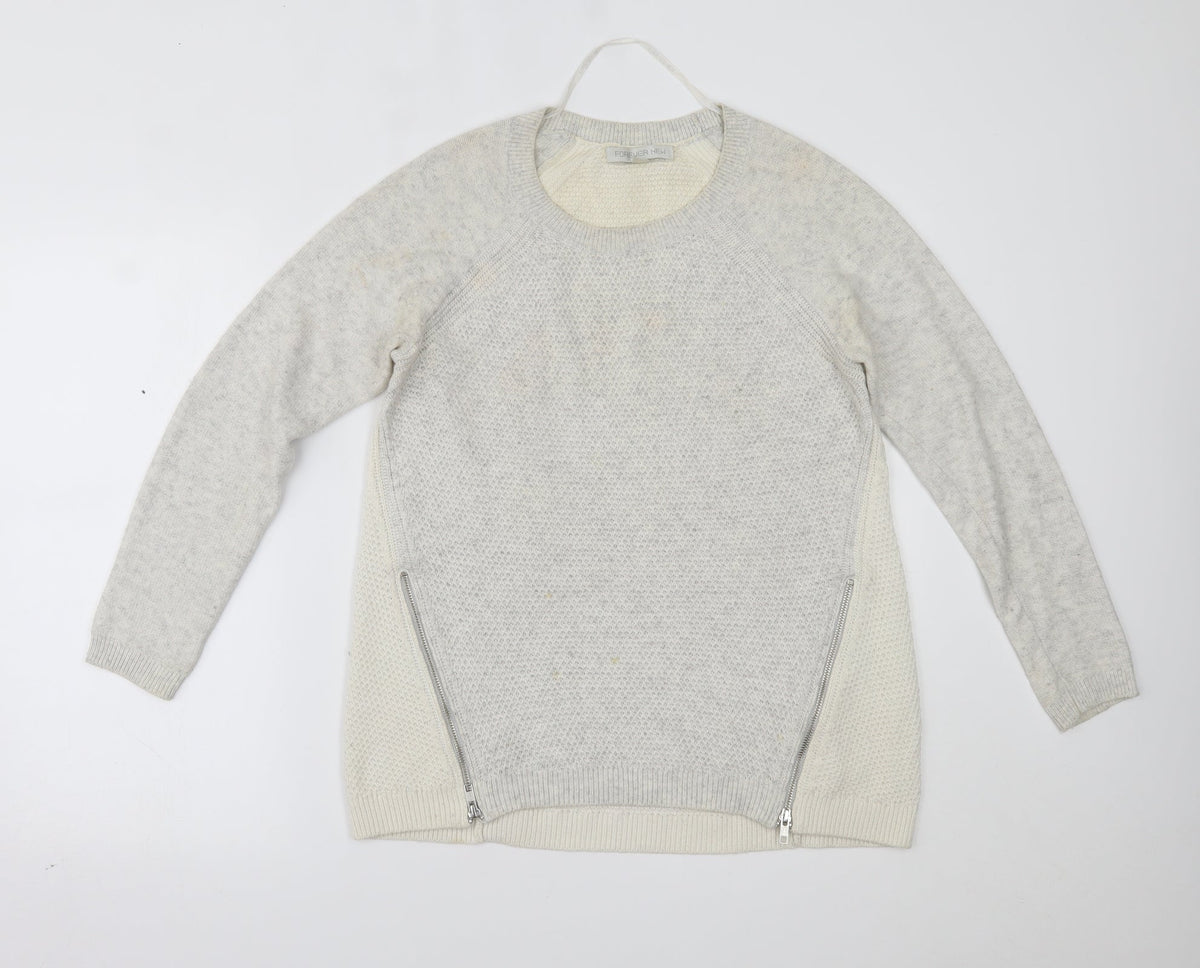 Womens UK Size XS Forever New Grey Pullover Jumper
