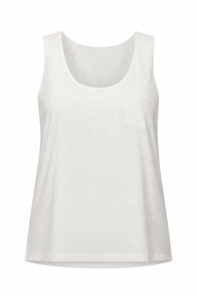 Womens UK Size 14 Primark White Basic Tank