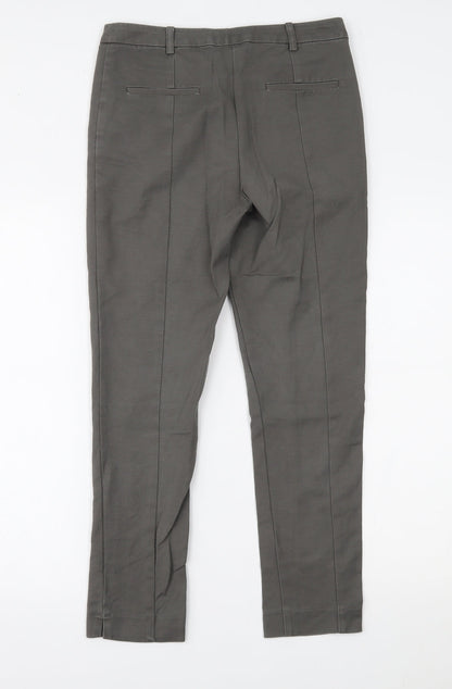 Womens UK Size 8 Oasis Regular Fit  Grey Trousers