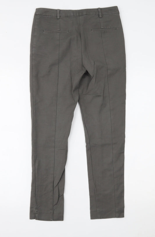 Womens UK Size 8 Oasis Regular Fit  Grey Trousers