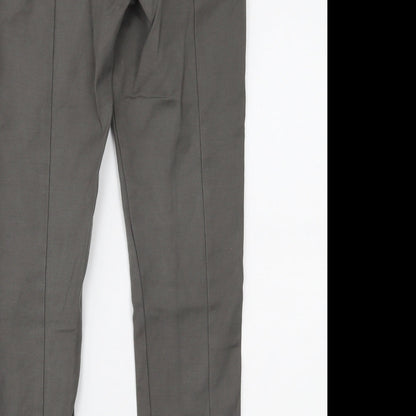 Womens UK Size 8 Oasis Regular Fit  Grey Trousers