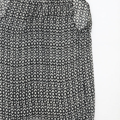 Womens UK Size 6 NEXT Black Basic Tank