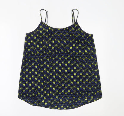 Womens UK Size 8 Oasis Blue Camisole Tank