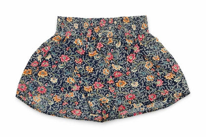 Front view of Urban Outfitters girls’ multicoloured paisley hot pants shorts one size