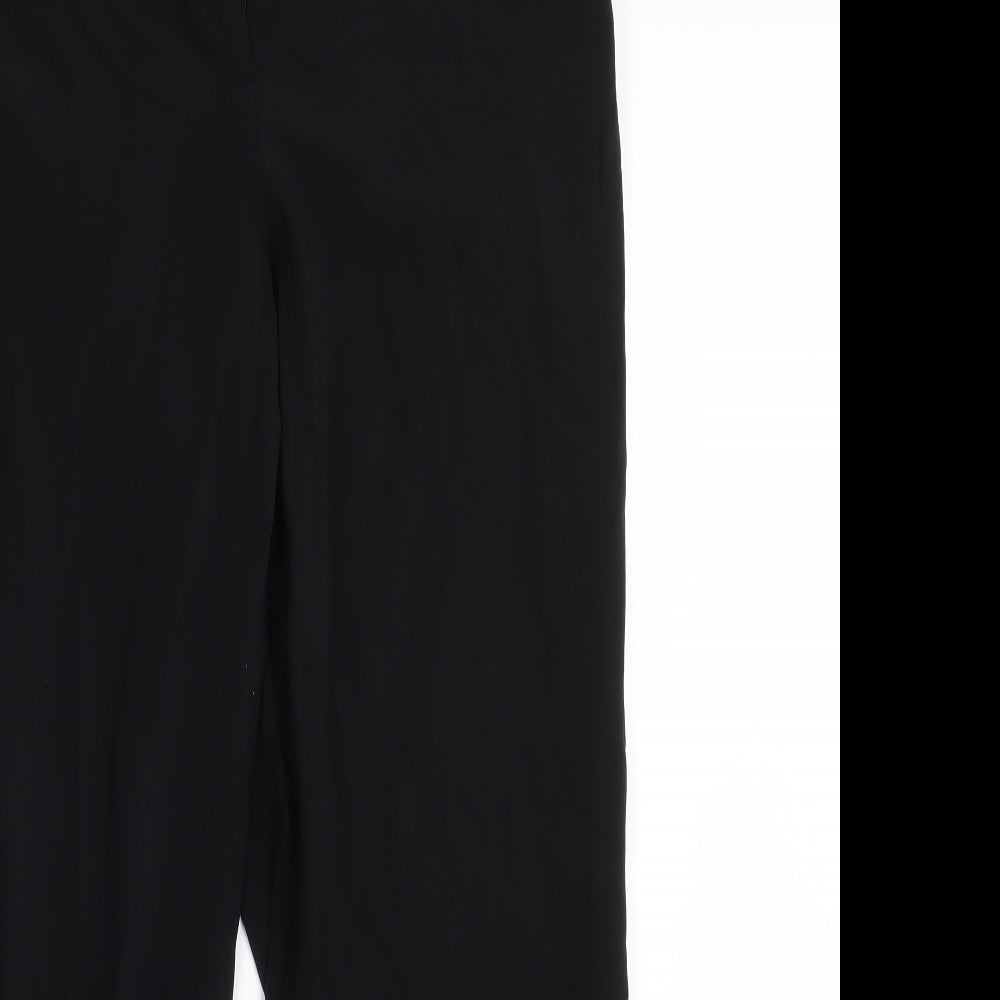 Womens UK Size 16 Gerry Weber Regular Fit  Black Trousers