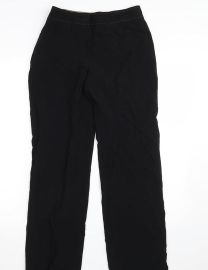 APANAGE Womens Black   Trousers  Size 10 L31 in