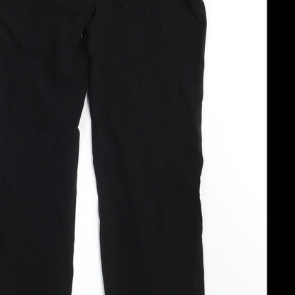 APANAGE Womens Black   Trousers  Size 10 L31 in