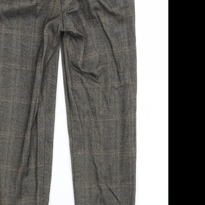 F&F Womens Brown   Trousers  Size 6 L27 in