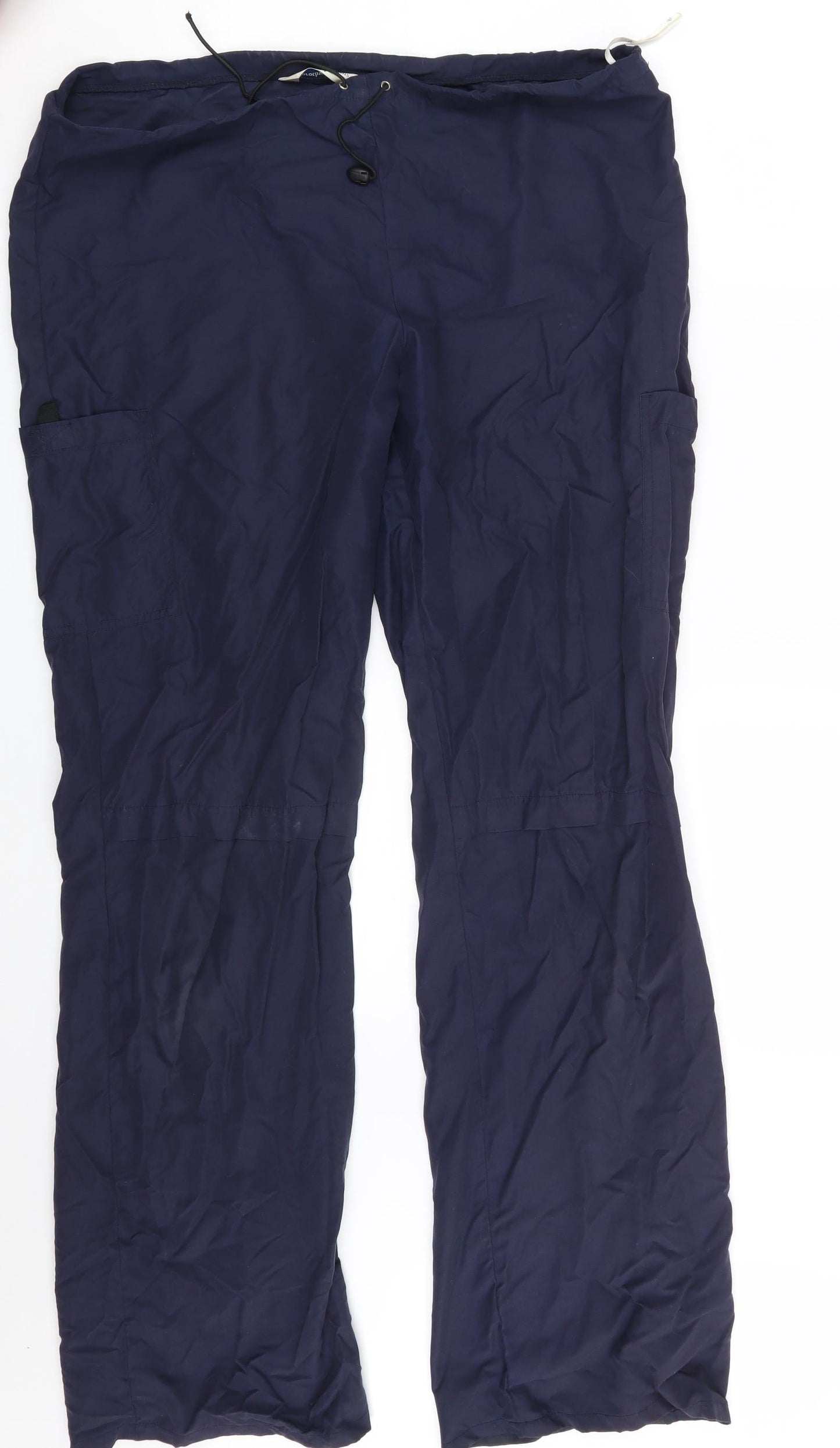 Womens UK Size 14 Dorothy Perkins Regular Fit Sweatpants Blue Trousers