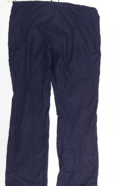 Womens UK Size 14 Dorothy Perkins Regular Fit Sweatpants Blue Trousers