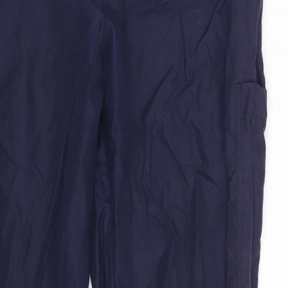 Womens UK Size 14 Dorothy Perkins Regular Fit Sweatpants Blue Trousers