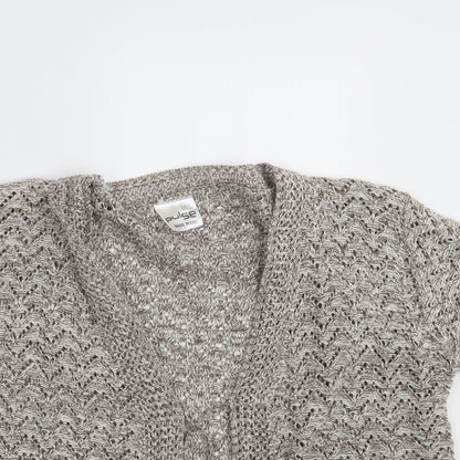 Womens UK Size M Pulse Beige Wrap Jumper
