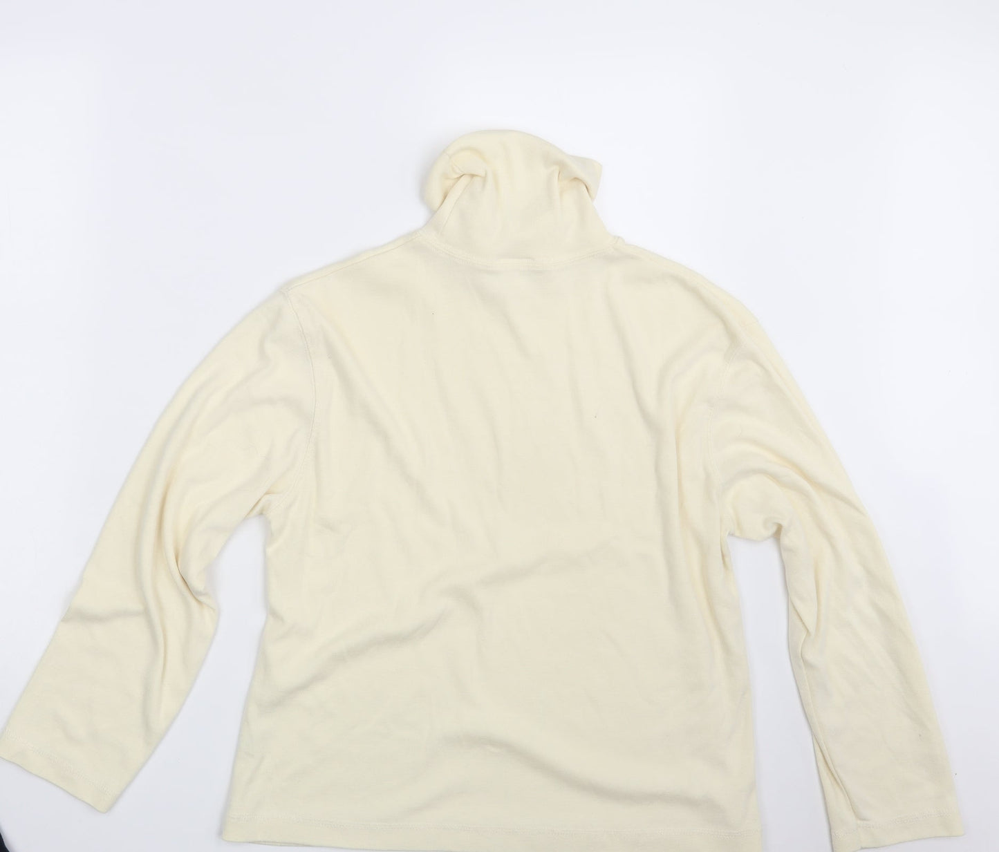 Mens UK Size One Size Preworn Ivory Pullover Sweatshirt