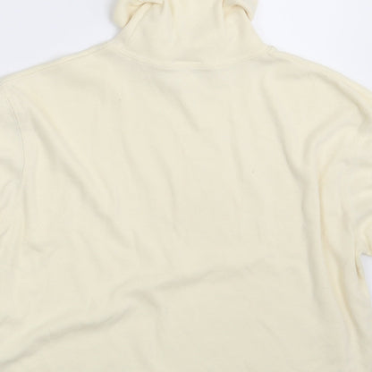 Mens UK Size One Size Preworn Ivory Pullover Sweatshirt