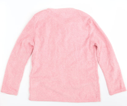 Primark Womens Pink  Knit Pullover Jumper Size 10  - Lounge Wear