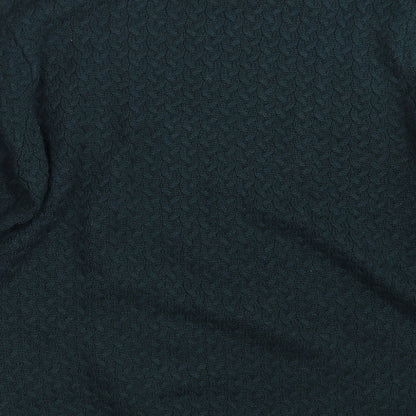 SHENIOR Collection Mens Green  Knit Pullover Jumper One Size