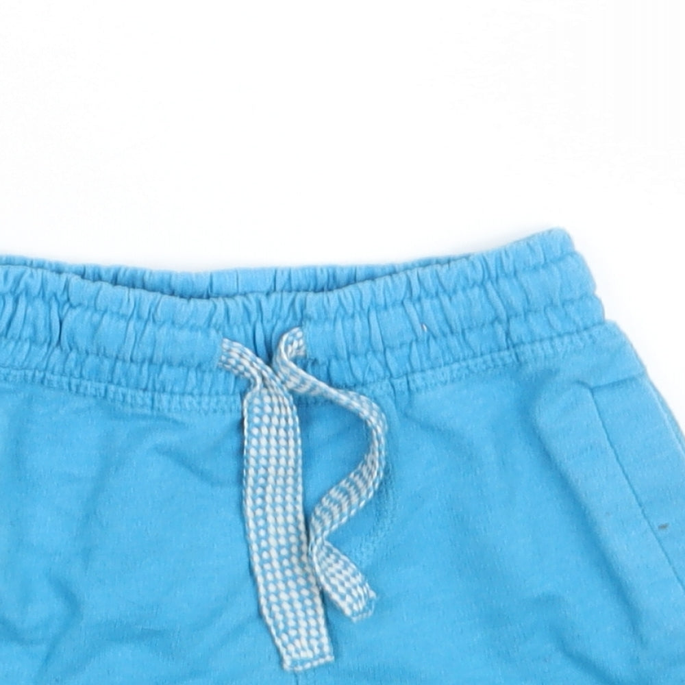 F&F Baby Blue   Sweatpants Trousers Size 12-18 Months  - Waist 16in; Inside  leg 3in