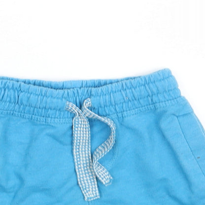 F&F Baby Blue   Sweatpants Trousers Size 12-18 Months  - Waist 16in; Inside  leg 3in