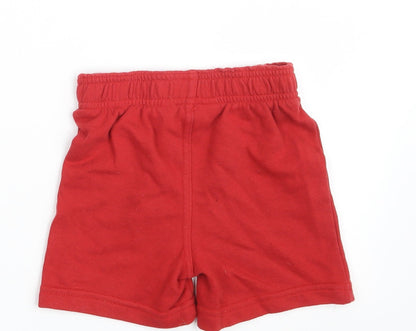 Primark Baby Red   Sweatpants Trousers Size 12-18 Months  - Waist 18in; Inside  leg 3in
