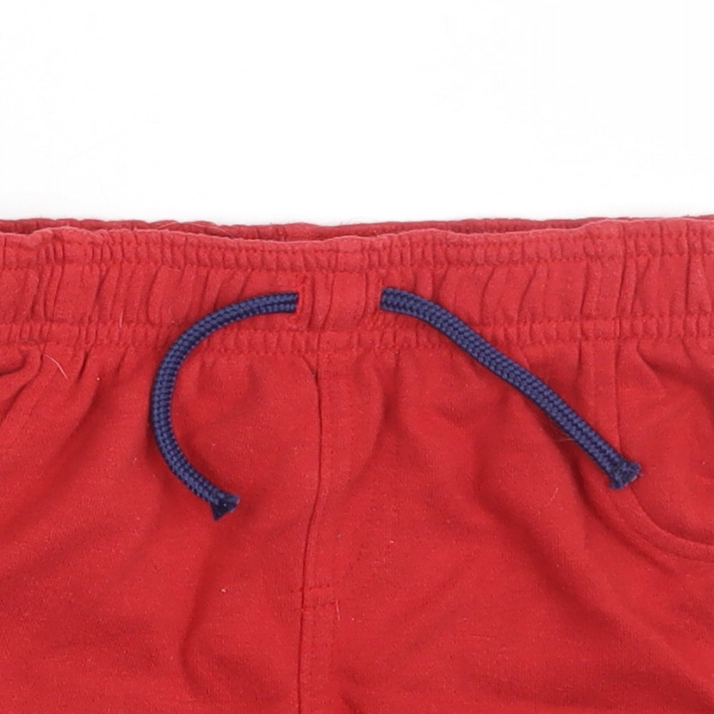 Primark Baby Red   Sweatpants Trousers Size 12-18 Months  - Waist 18in; Inside  leg 3in