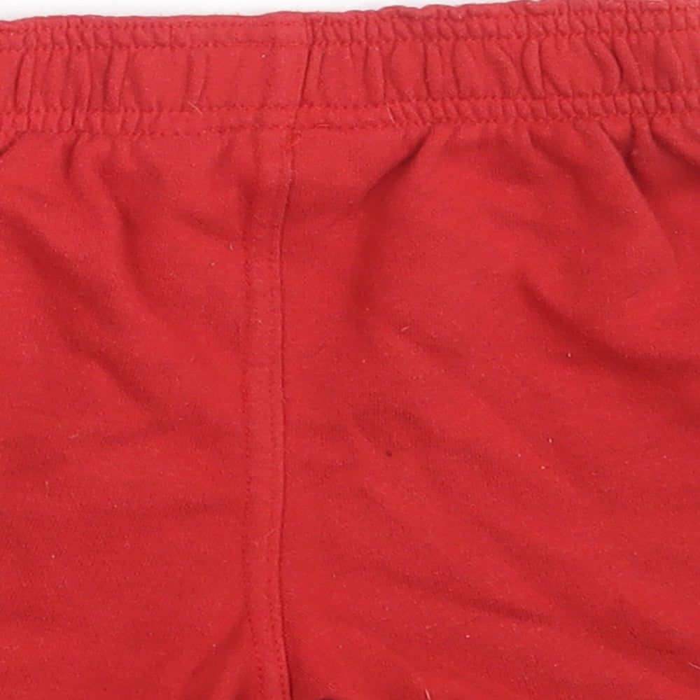 Primark Baby Red   Sweatpants Trousers Size 12-18 Months  - Waist 18in; Inside  leg 3in