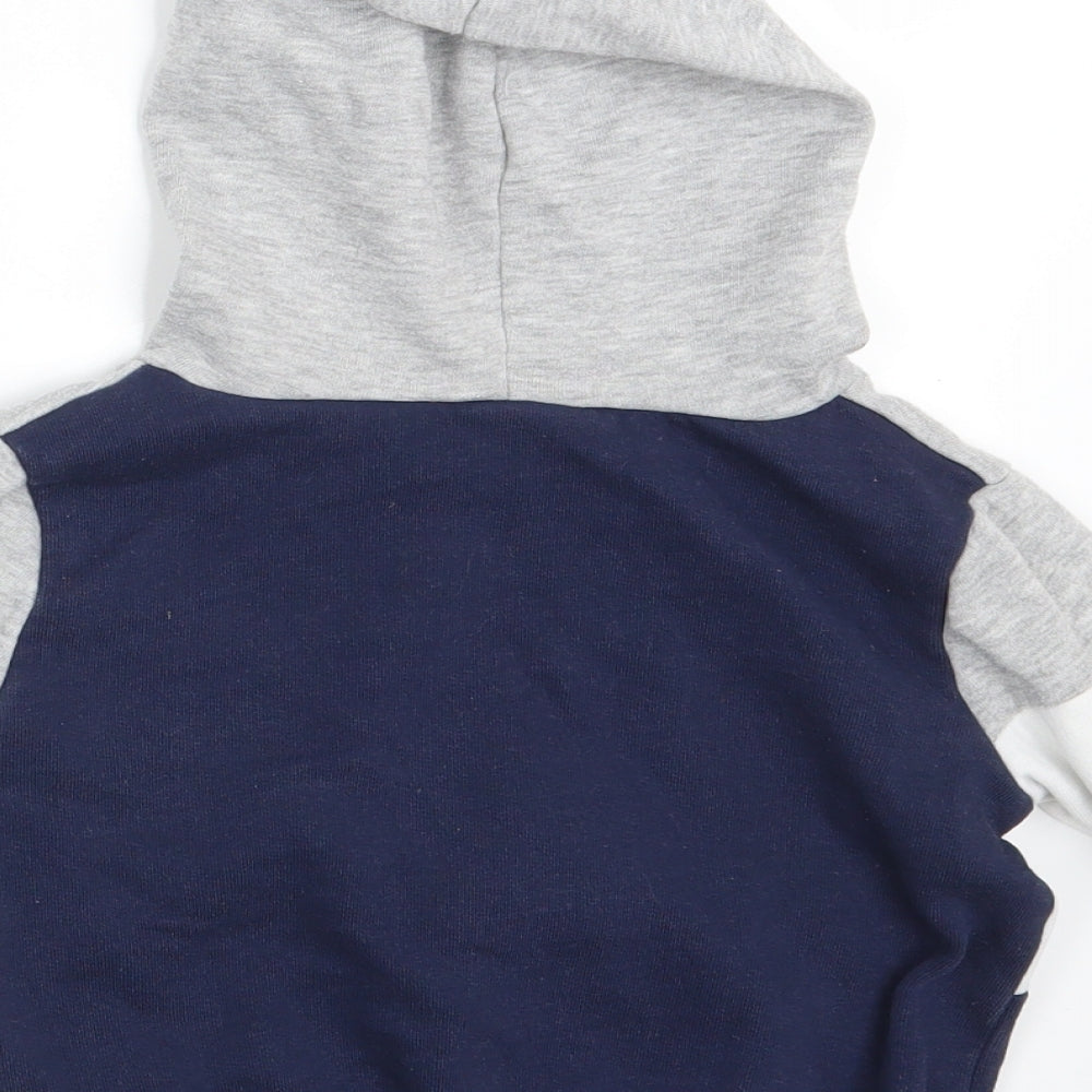 Brand and care label for Very Baby Blue jumper, size 18-24, Months - Explore