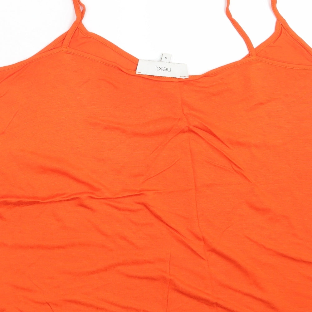 NEXT Womens Orange   Camisole Tank Size 10