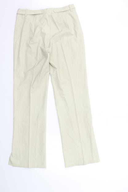 STOOTOP Womens Beige   Trousers  Size 28 in L30 in