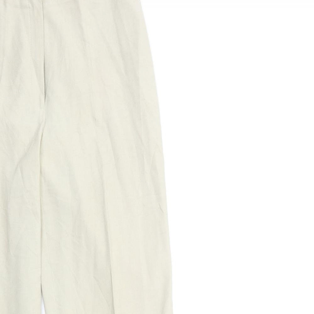 STOOTOP Womens Beige   Trousers  Size 28 in L30 in