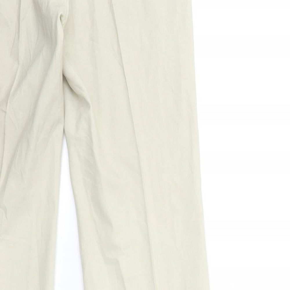 STOOTOP Womens Beige   Trousers  Size 28 in L30 in