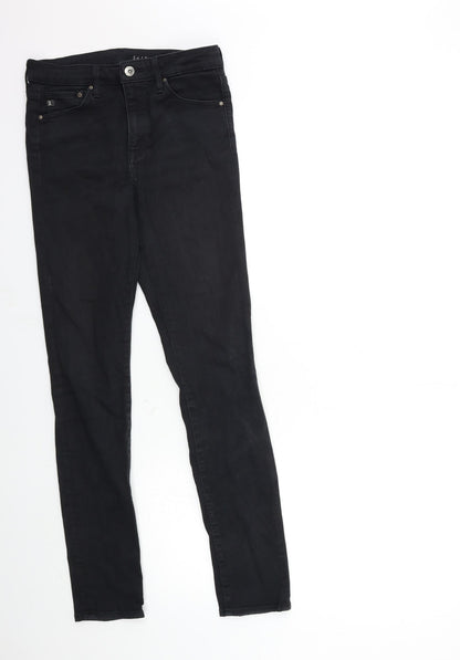 Womens UK Size 30 in H&M Regular Fit Skinny Black Jeans