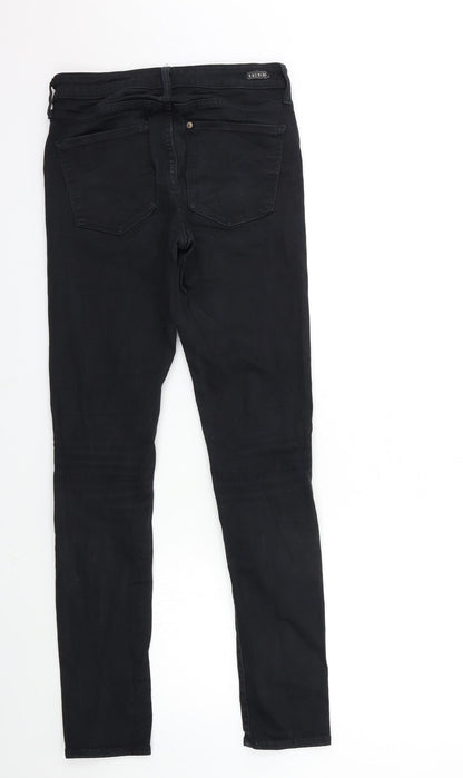 Womens UK Size 30 in H&M Regular Fit Skinny Black Jeans