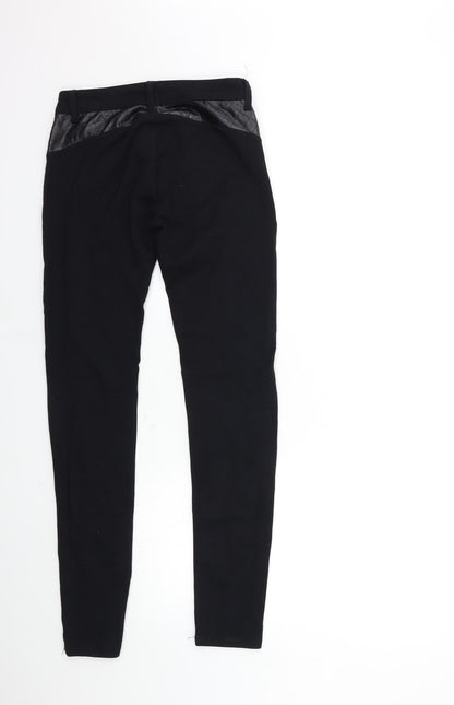 miamoni Womens Black   Skinny Jeans Size M L30 in