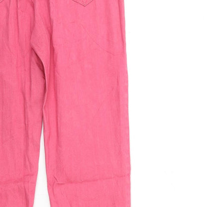 ESMARA Womens Pink  Denim Skinny Jeans Size 36 in L30 in