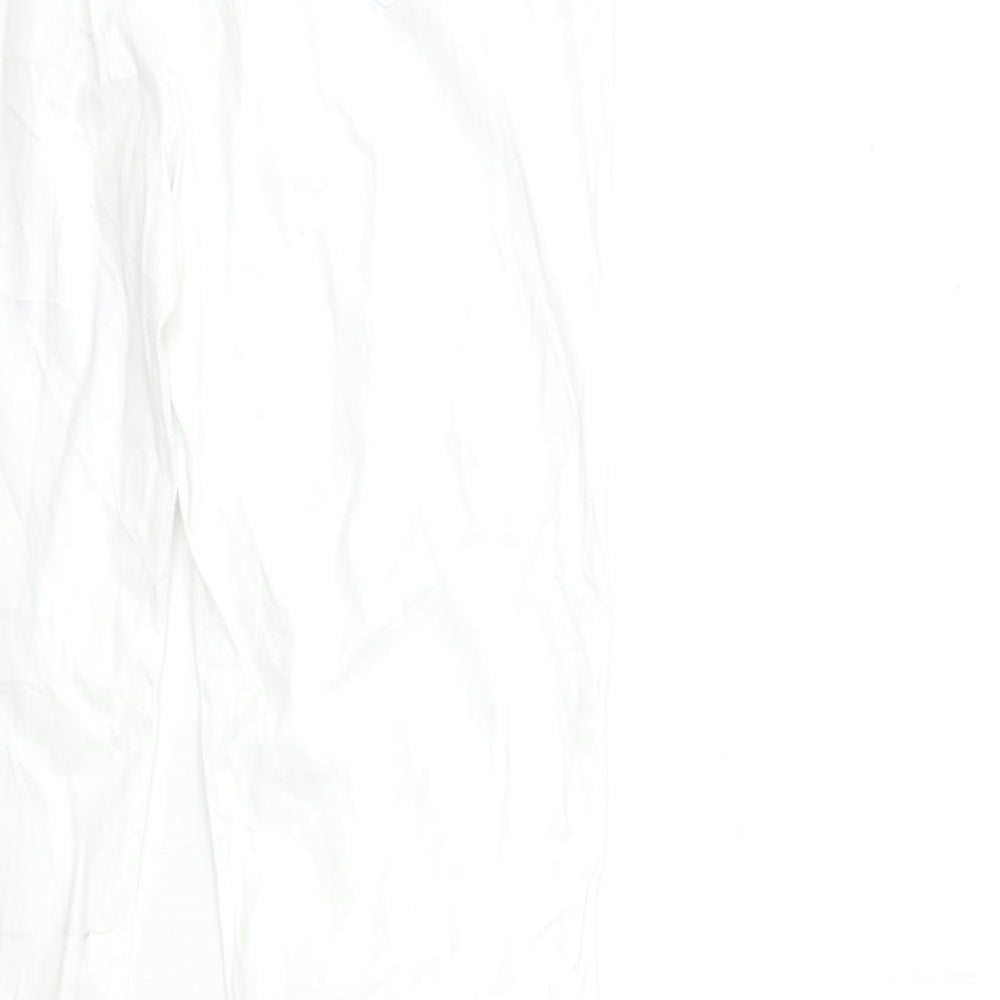 miss cherry Womens White  Denim Straight Jeans Size 38 in L30 in