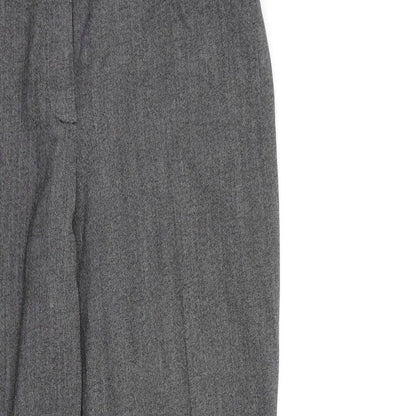 Womens UK Size 12 Marks and Spencer Regular Fit  Grey Trousers