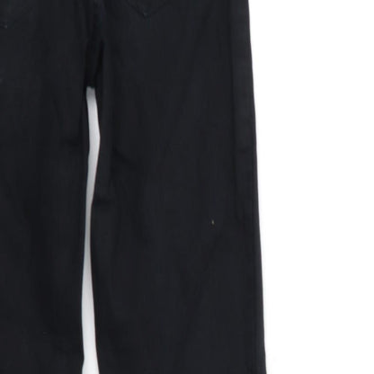 H&M Womens Black  Denim Jegging Jeans Size 36 in L28 in