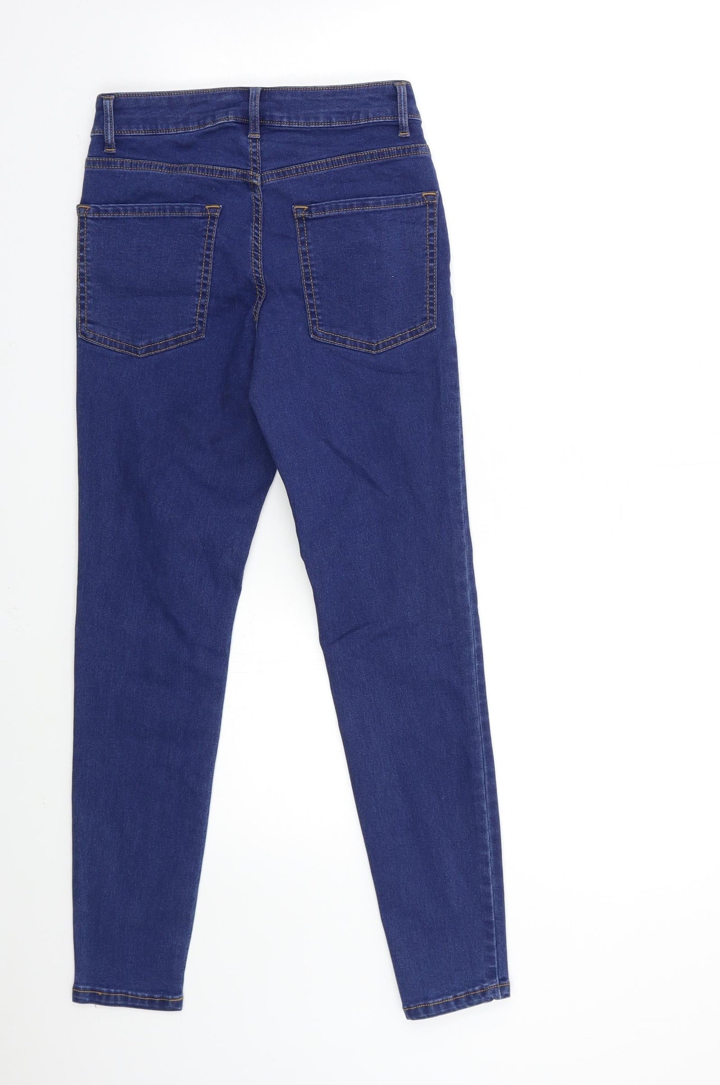 Denim & Co. Womens Blue  Denim Skinny Jeans Size 8 L27 in