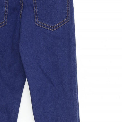 Denim & Co. Womens Blue  Denim Skinny Jeans Size 8 L27 in